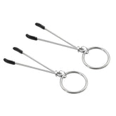 Tweezer Nipple Clamp with Metal O-Ring - - Nipple and Clit Clamps
